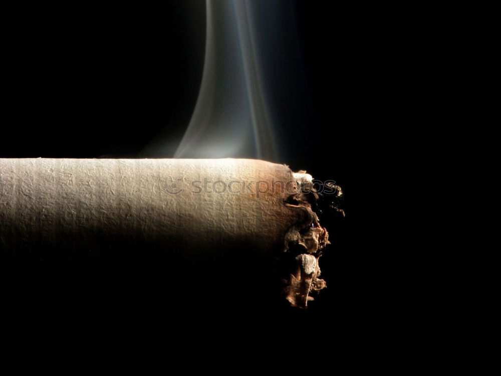 Similar – Image, Stock Photo A hand of a smoker with a burning cigarette and smoke, sprinkled with white paint