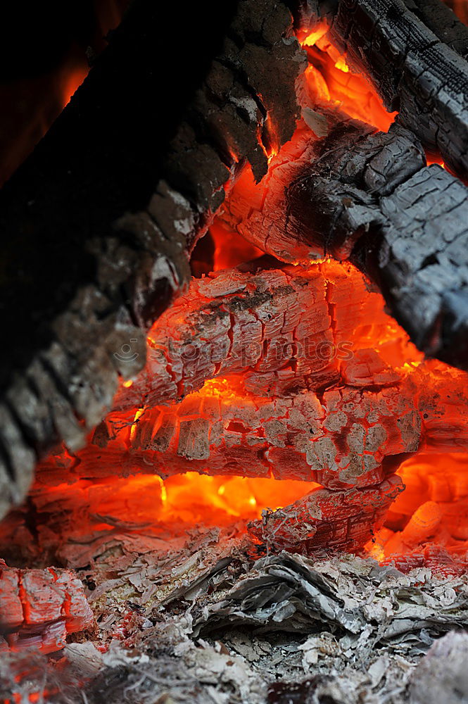 Similar – Foto Bild Grillkohle Camping heiß