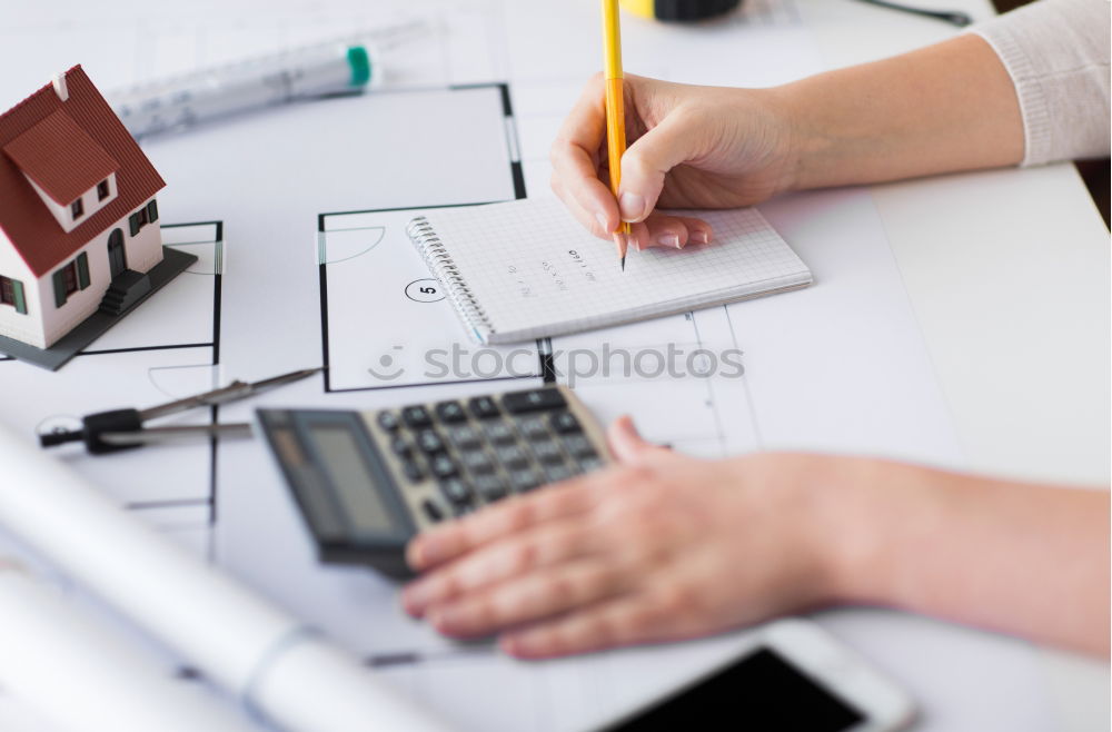 Similar – Image, Stock Photo Architecture, engineering plans and drawing equipment