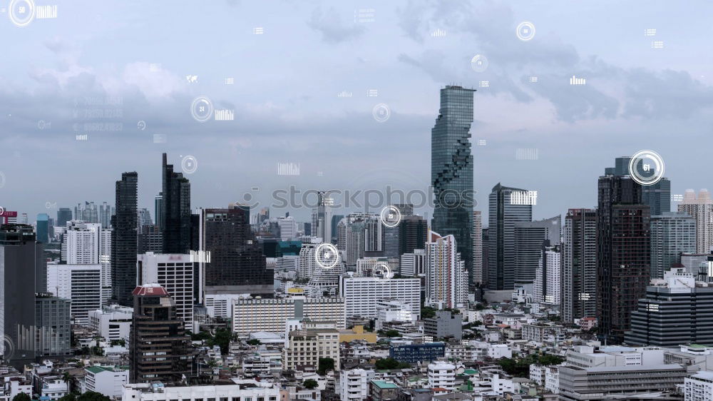 Similar – Image, Stock Photo View over Paris from Tour Montparnasse