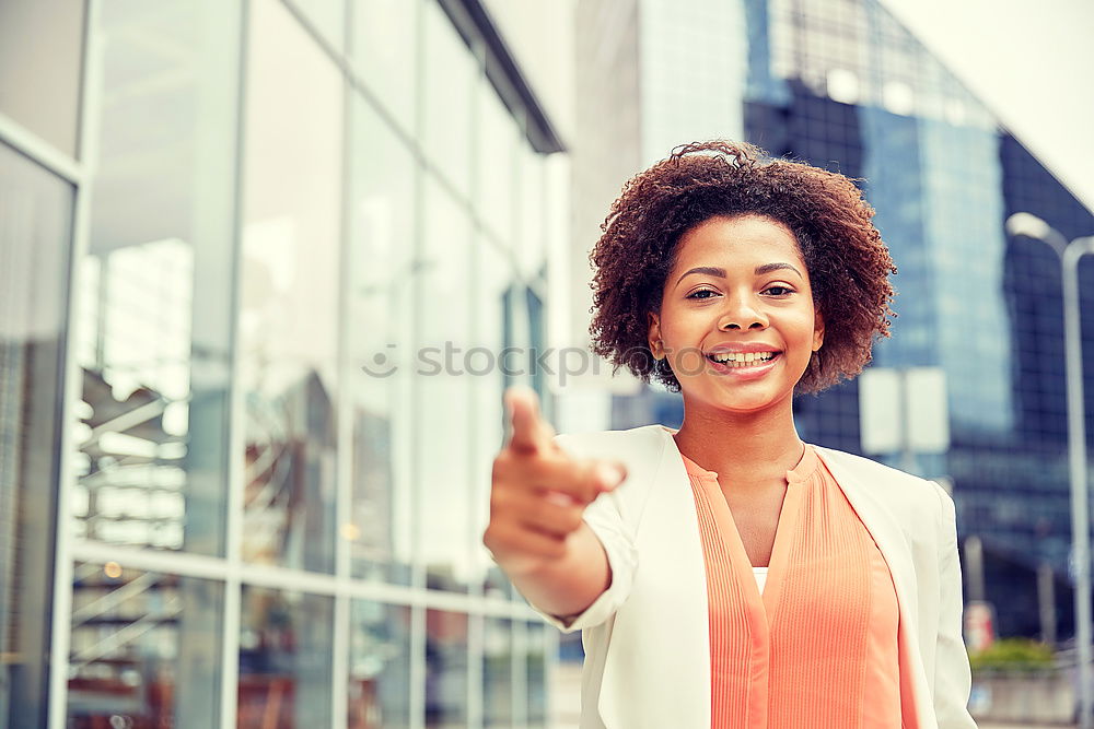 Similar – Image, Stock Photo laughing young woman