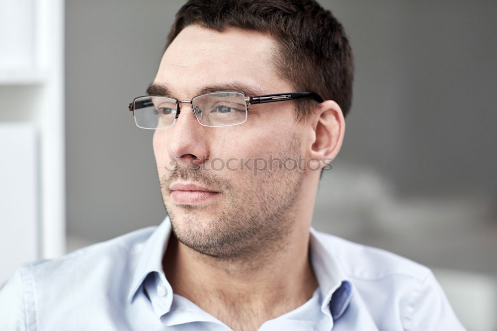 Similar – Image, Stock Photo NYC hipster victim. Guy