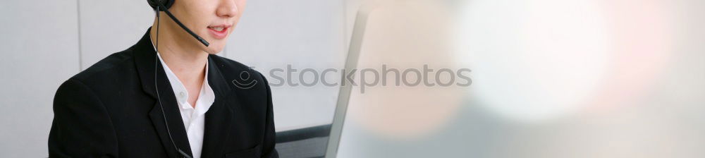 Similar – Image, Stock Photo elegant gentleman in black frock coat and top hat is standing in front of a dark grey wall, in the foreground rear view of a woman with red-white overall and red hat