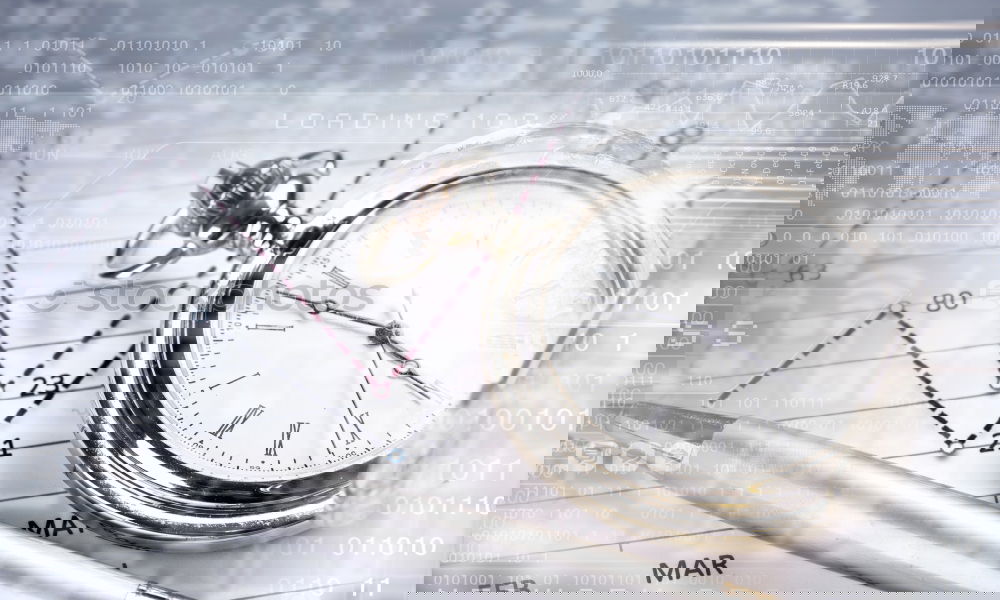 Similar – Image, Stock Photo 1:7 minutes and 29 seconds.