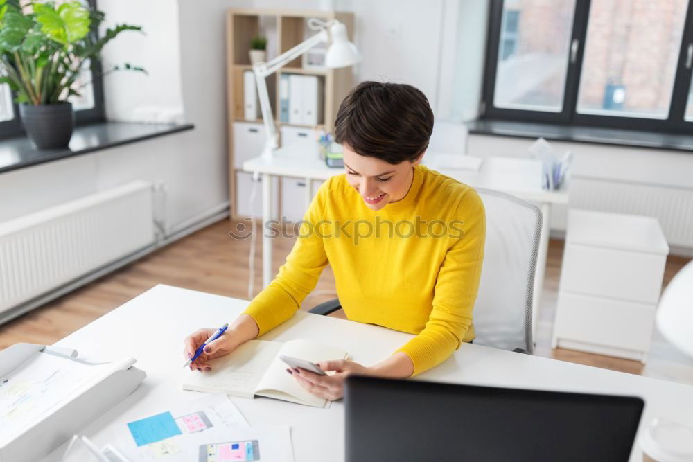 Similar – Image, Stock Photo Young African Businessman Working.