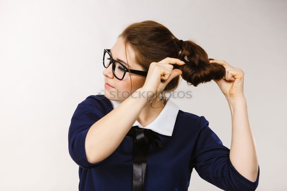 Similar – Image, Stock Photo Woman with digital camera