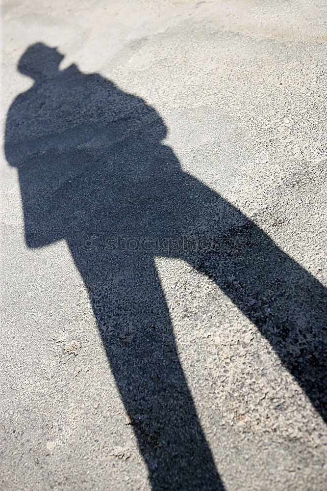 Similar – Image, Stock Photo shadow man Man Light