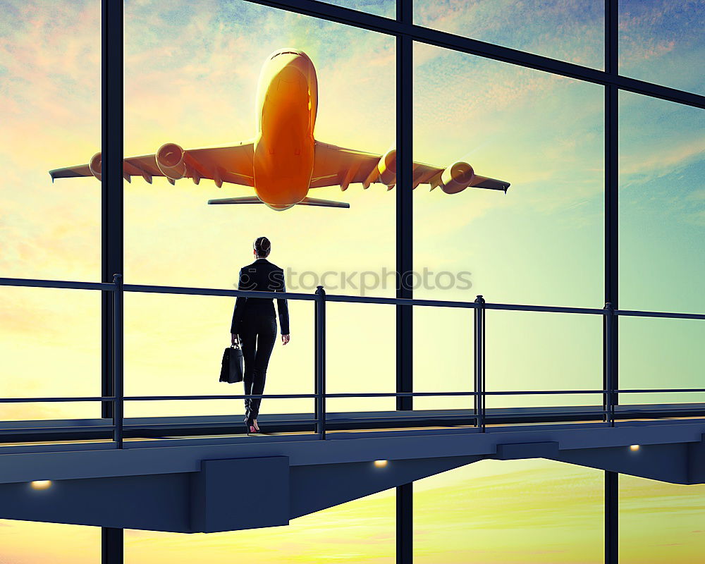 Similar – Image, Stock Photo Summer plane II Art