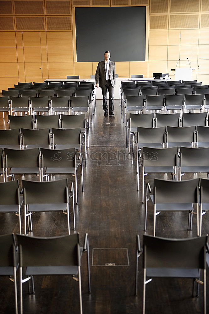 Similar – Image, Stock Photo Conference format Chair