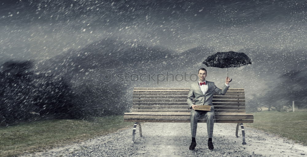 Similar – barefoot Woman Umbrella