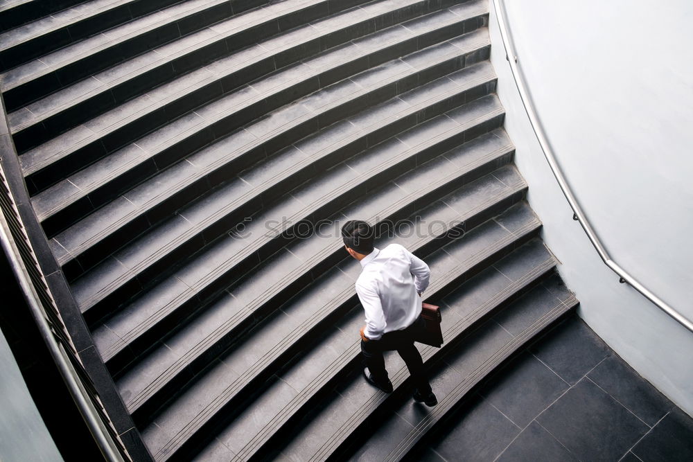 Similar – Image, Stock Photo Businessman in the Train Station.