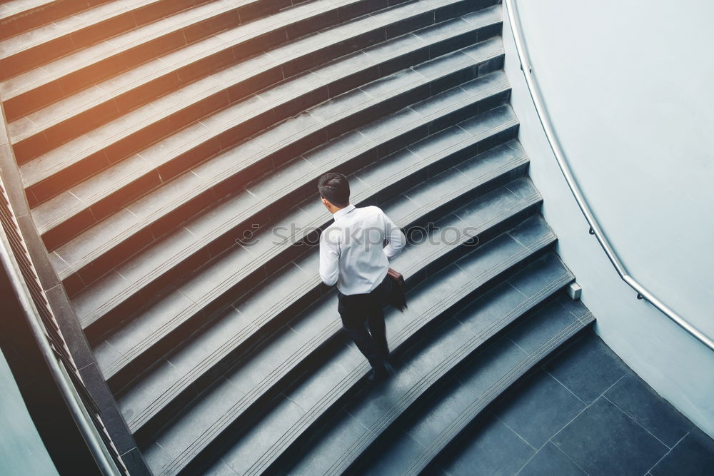 Similar – Image, Stock Photo Businessman in the Street.