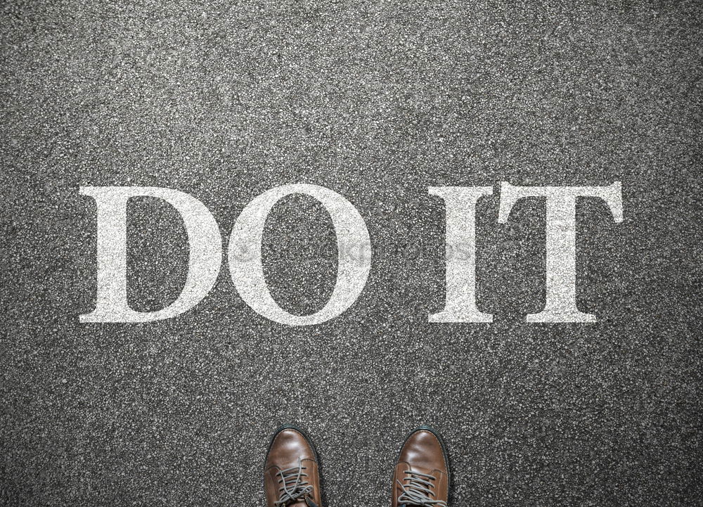Similar – Image, Stock Photo Motto LIVE WORK CREATE sprayed on a wall