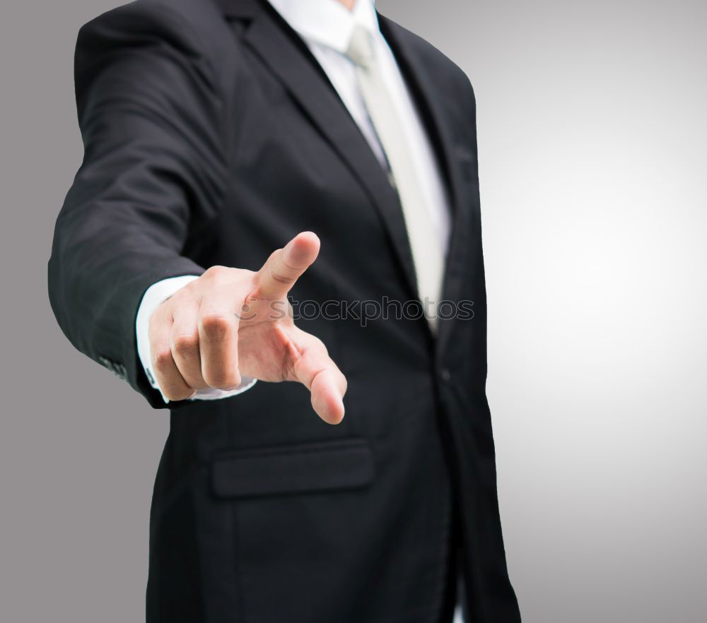 Man geting his fist on the table