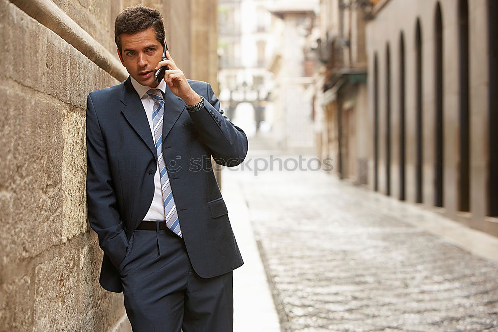 Similar – Image, Stock Photo Young man wearing winter clothes in the street