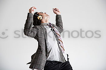 Image, Stock Photo WOMAN SHOUTING Human being