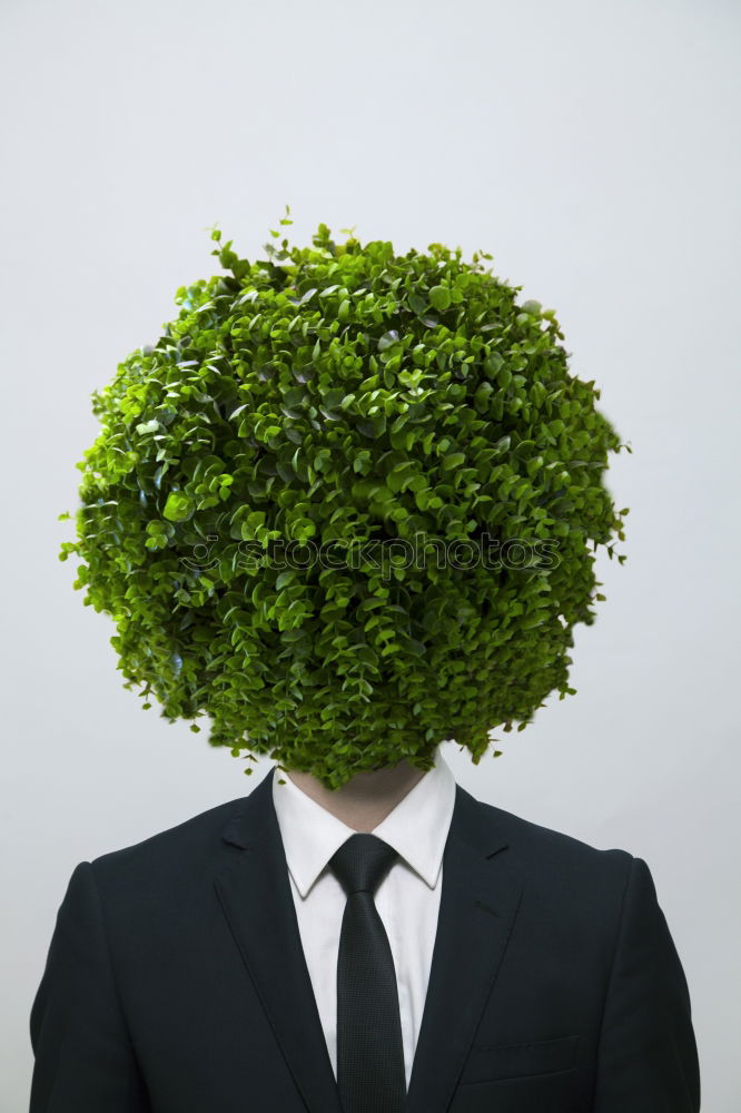 Similar – With moss Human being