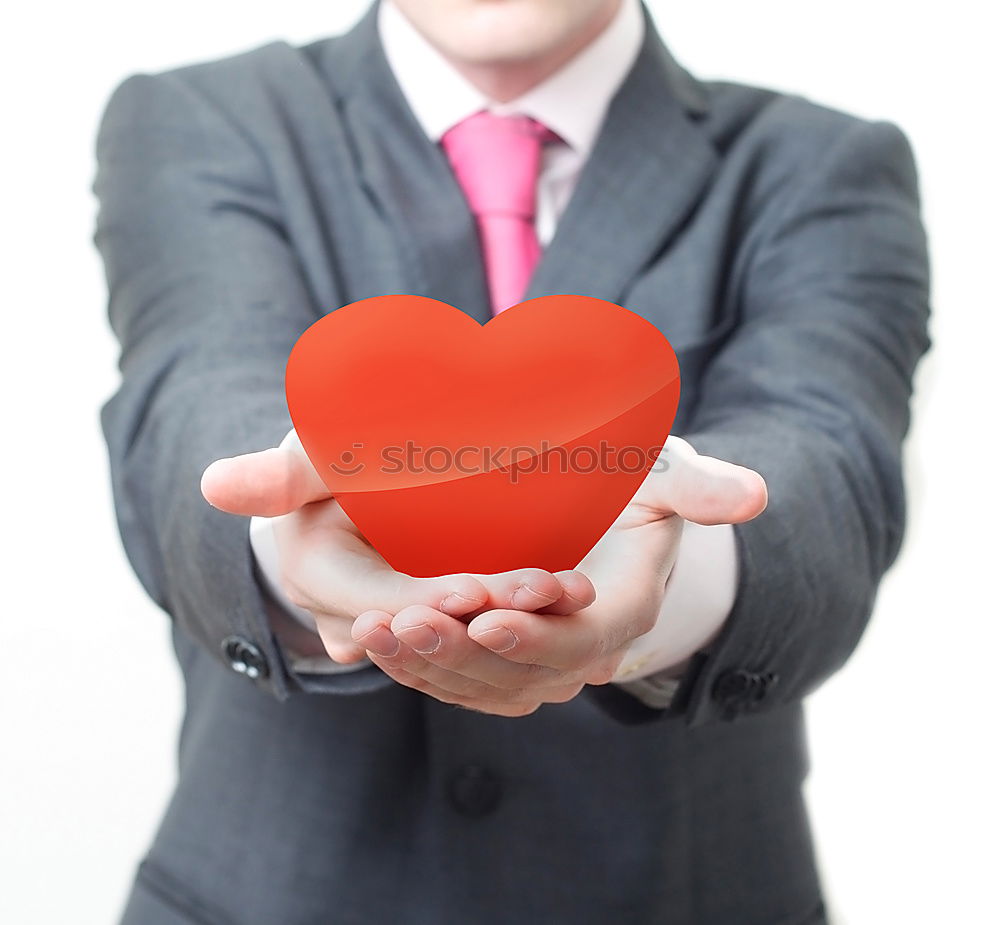 Similar – A rock with the word love written on it.