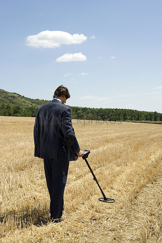 Similar – Foto Bild Der Sensenmann Feld