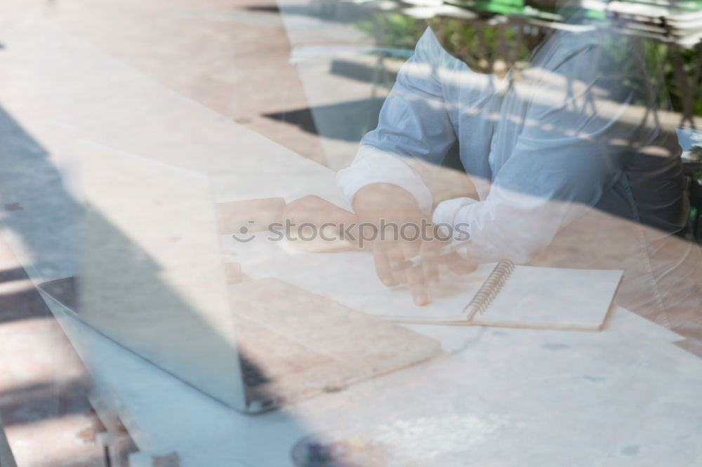 Similar – Image, Stock Photo Businessman in the Street.