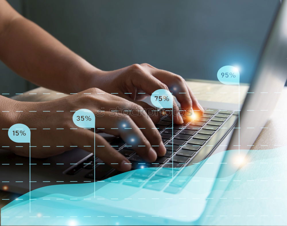 Similar – Image, Stock Photo Access to personal data. Breaking security system