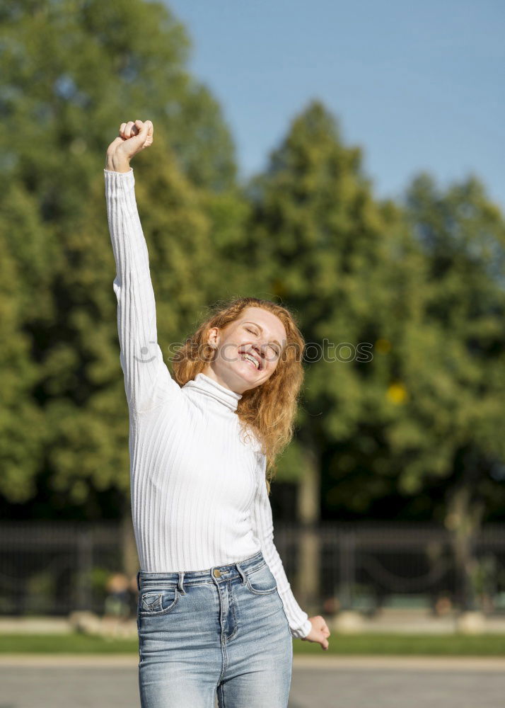 Similar – Image, Stock Photo Young girl in Barcelona