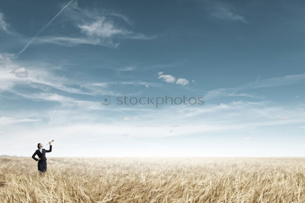 Similar – Image, Stock Photo Excited women lying on cliff