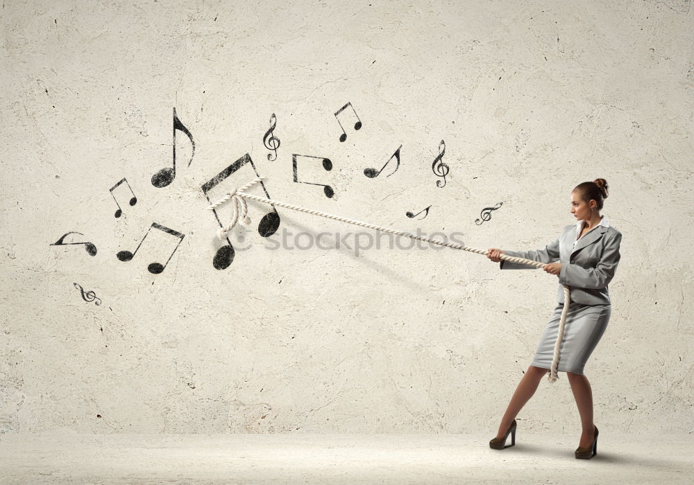 Similar – Image, Stock Photo air guitar Far-off places