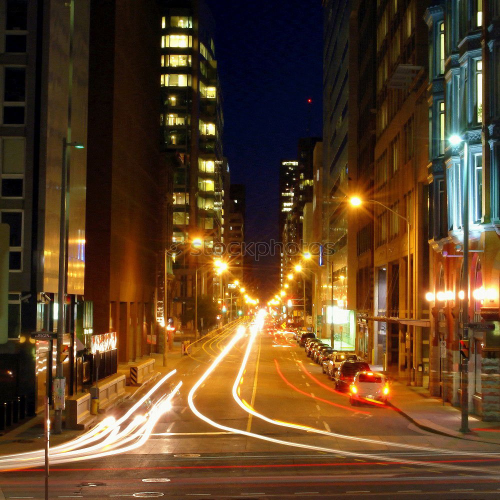 Similar – Chicago at night Night