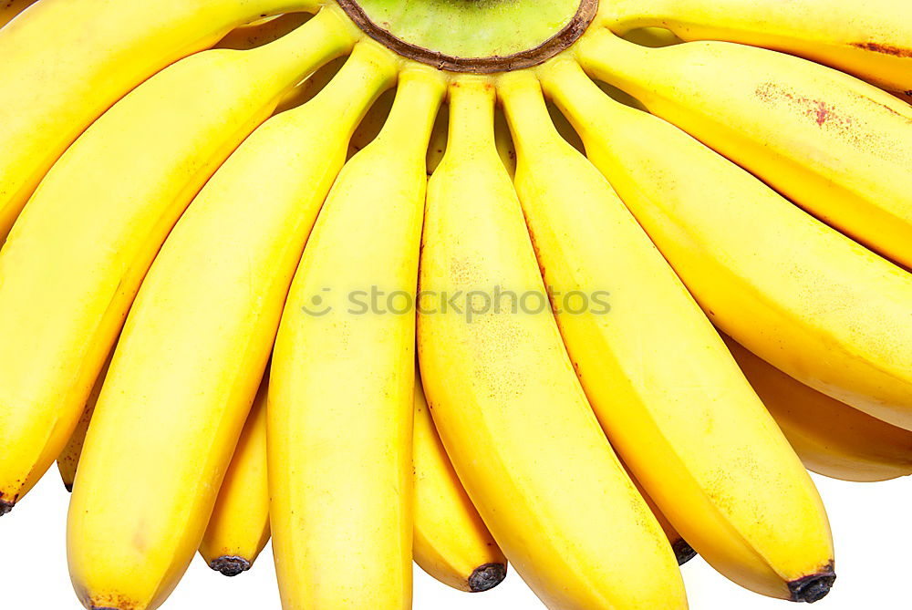 Similar – Jammy banana halves on yellow