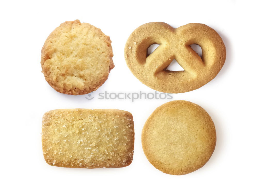 Similar – row of biscuits Dough