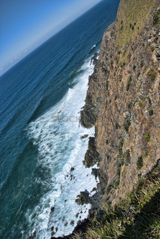 Similar – Image, Stock Photo cliff in the coast Cliff