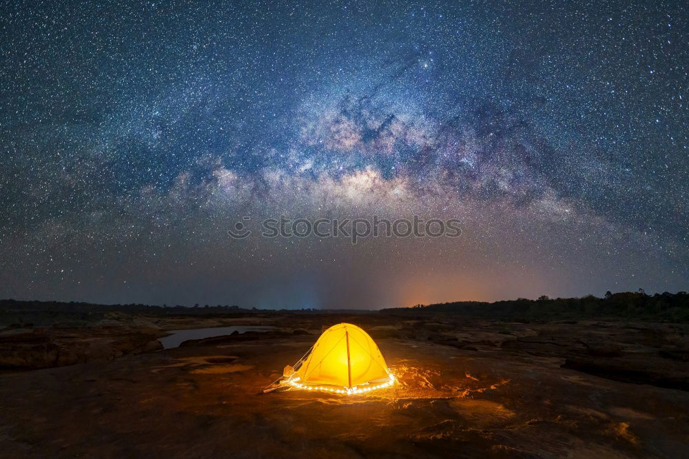 Similar – Image, Stock Photo Tent in winter forest