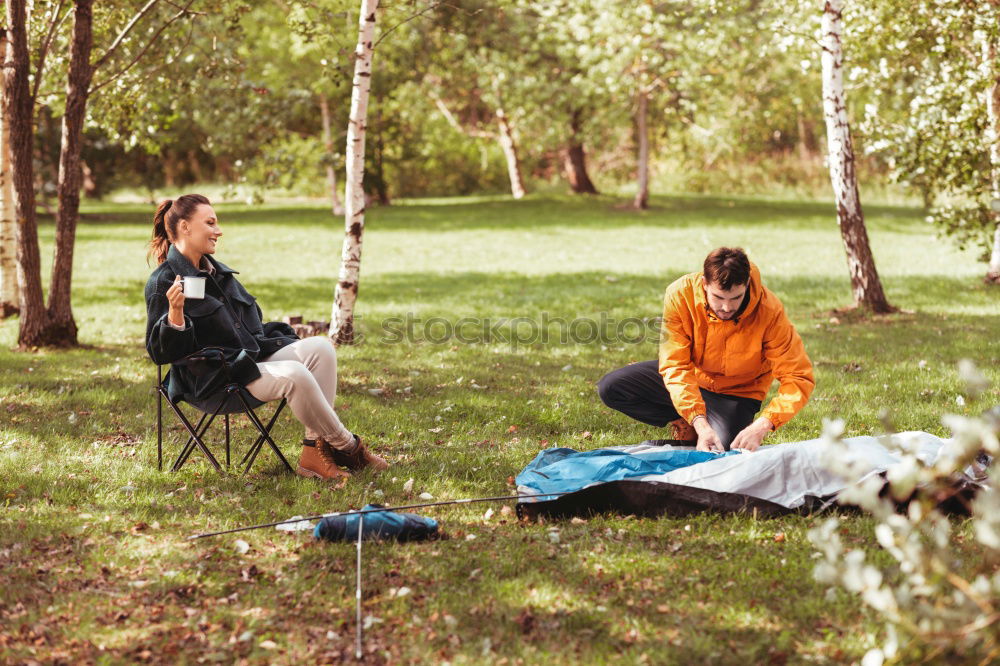 Similar – Image, Stock Photo Family spending vacation time together on a picnic