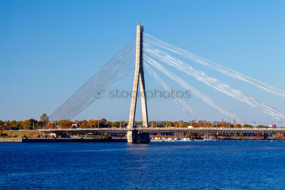 Similar – Image, Stock Photo The capital of Latvia Riga in the spring