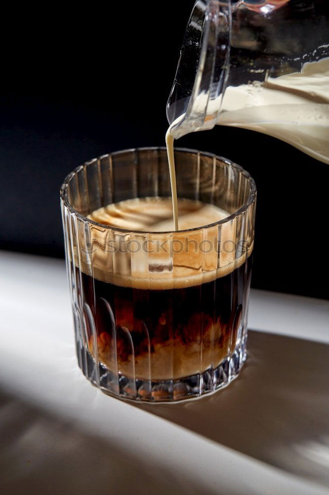 Similar – Cold espresso coffee glass