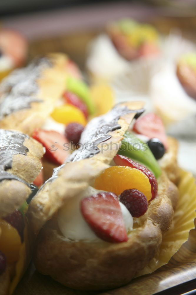 Similar – Different snacks served on bread