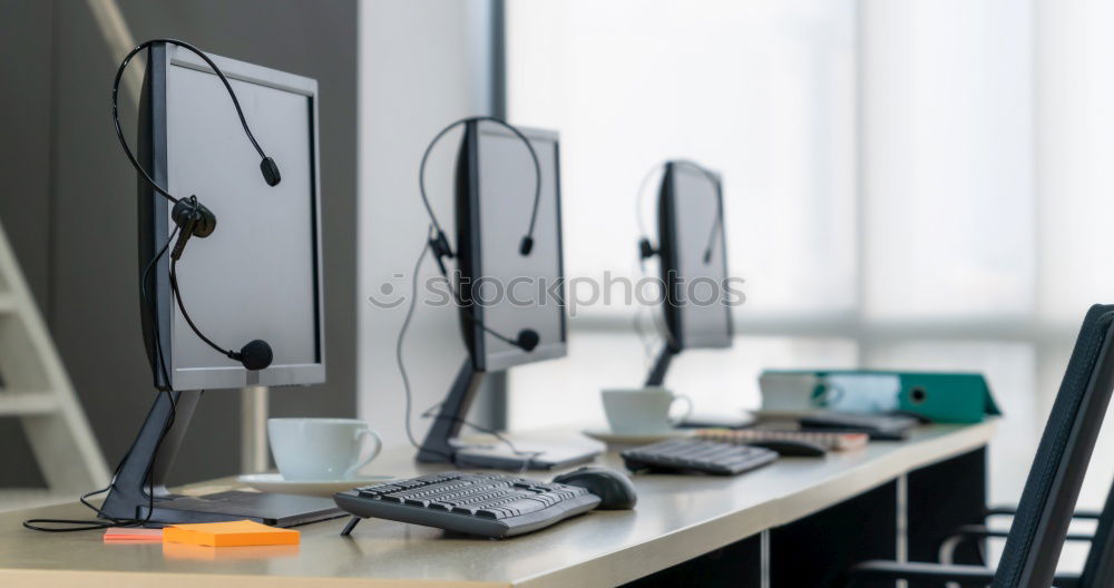 Similar – Image, Stock Photo Empty chair in barbershop