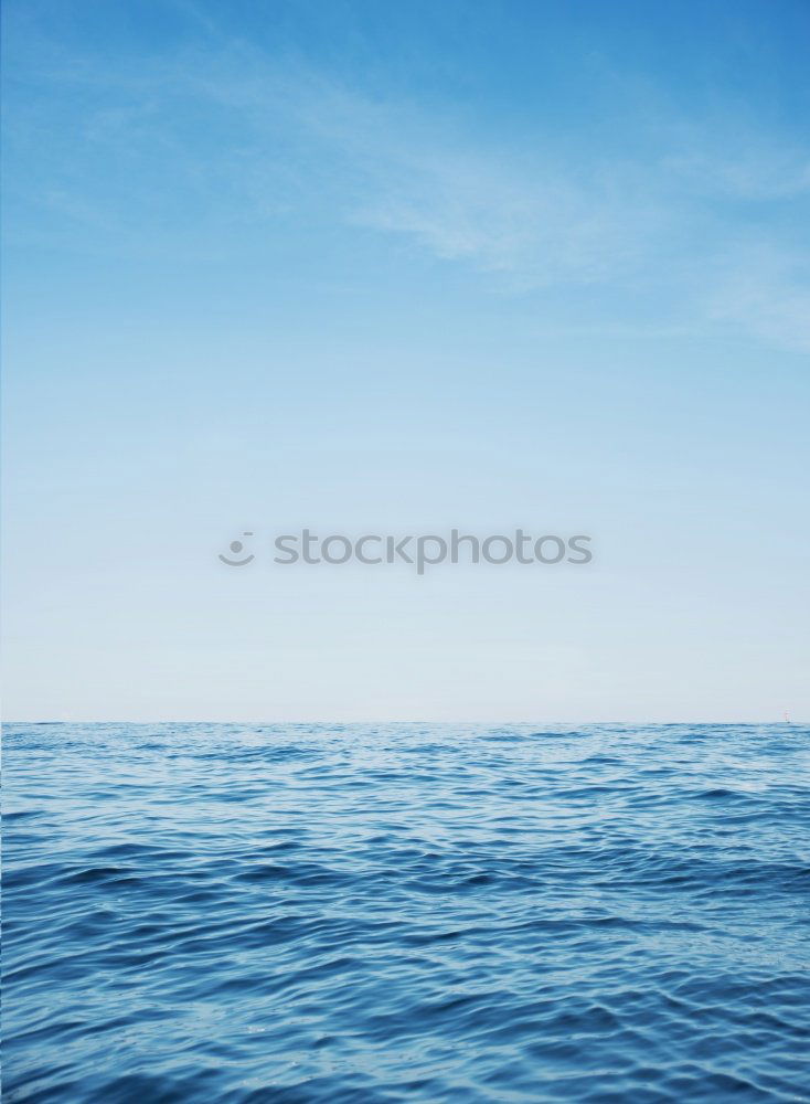 Similar – Image, Stock Photo Lone Woman Paddles on Blue Ocean Surface