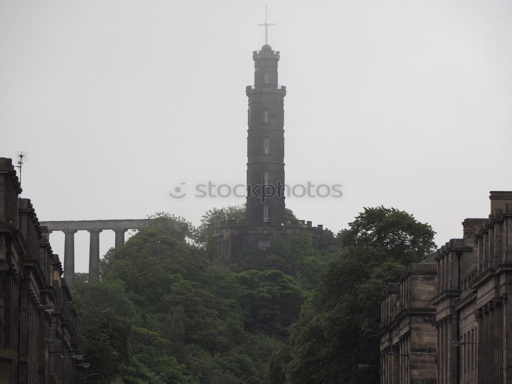 Similar – Edinburgh in the fog