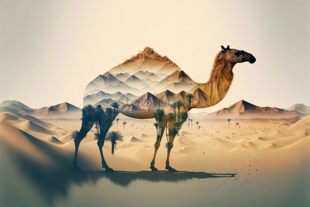 Similar – dromedary Sand Sky