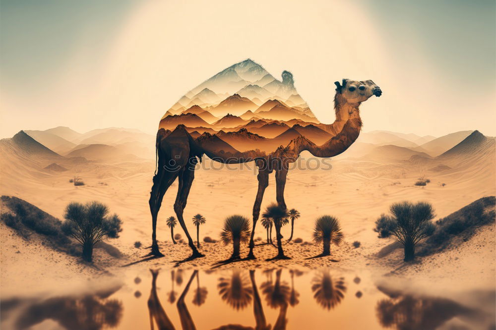 Similar – Image, Stock Photo camel driving Asia