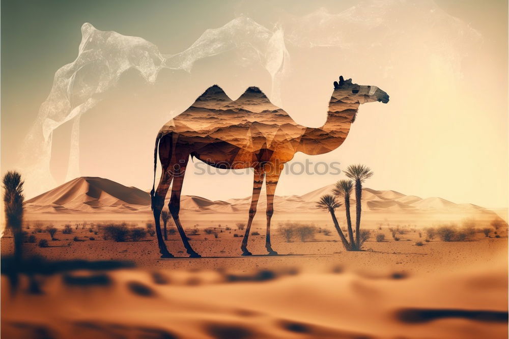 Similar – Image, Stock Photo Sent to the desert