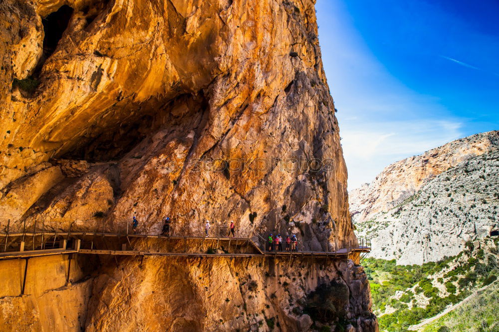 Similar – Caminito del Rey