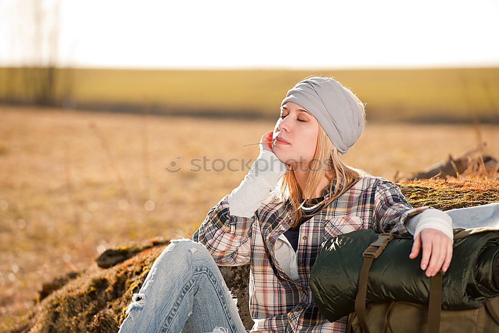 Similar – Image, Stock Photo #A# Autumn seat Feminine 1