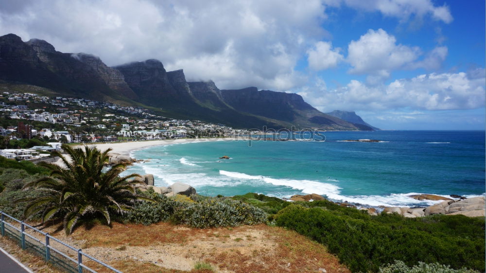 Similar – Strand und Berge Kapstadt