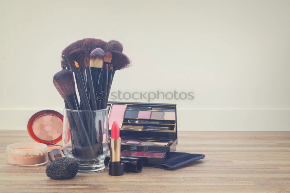 Similar – Image, Stock Photo makeup setting Lifestyle