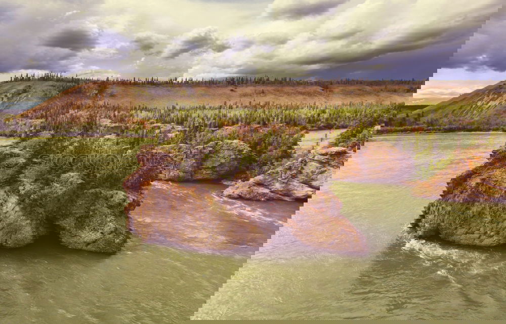 Similar – Image, Stock Photo Yukon Forest Rock