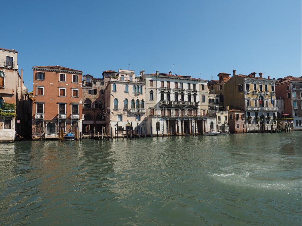 Image, Stock Photo Venice_Gondola Small Town