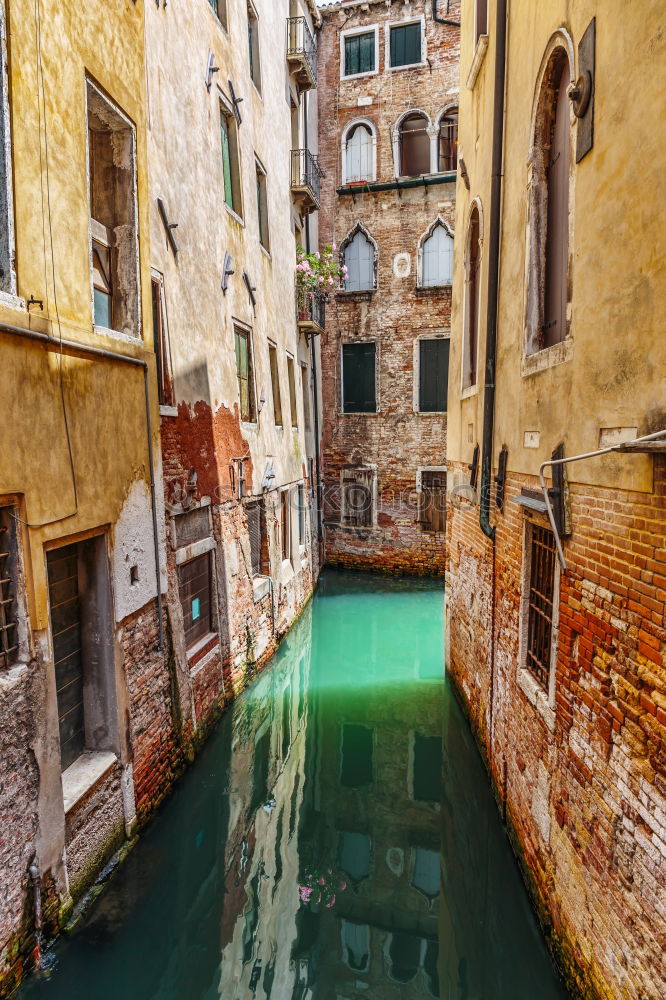 Similar – Image, Stock Photo Venice’s side streets